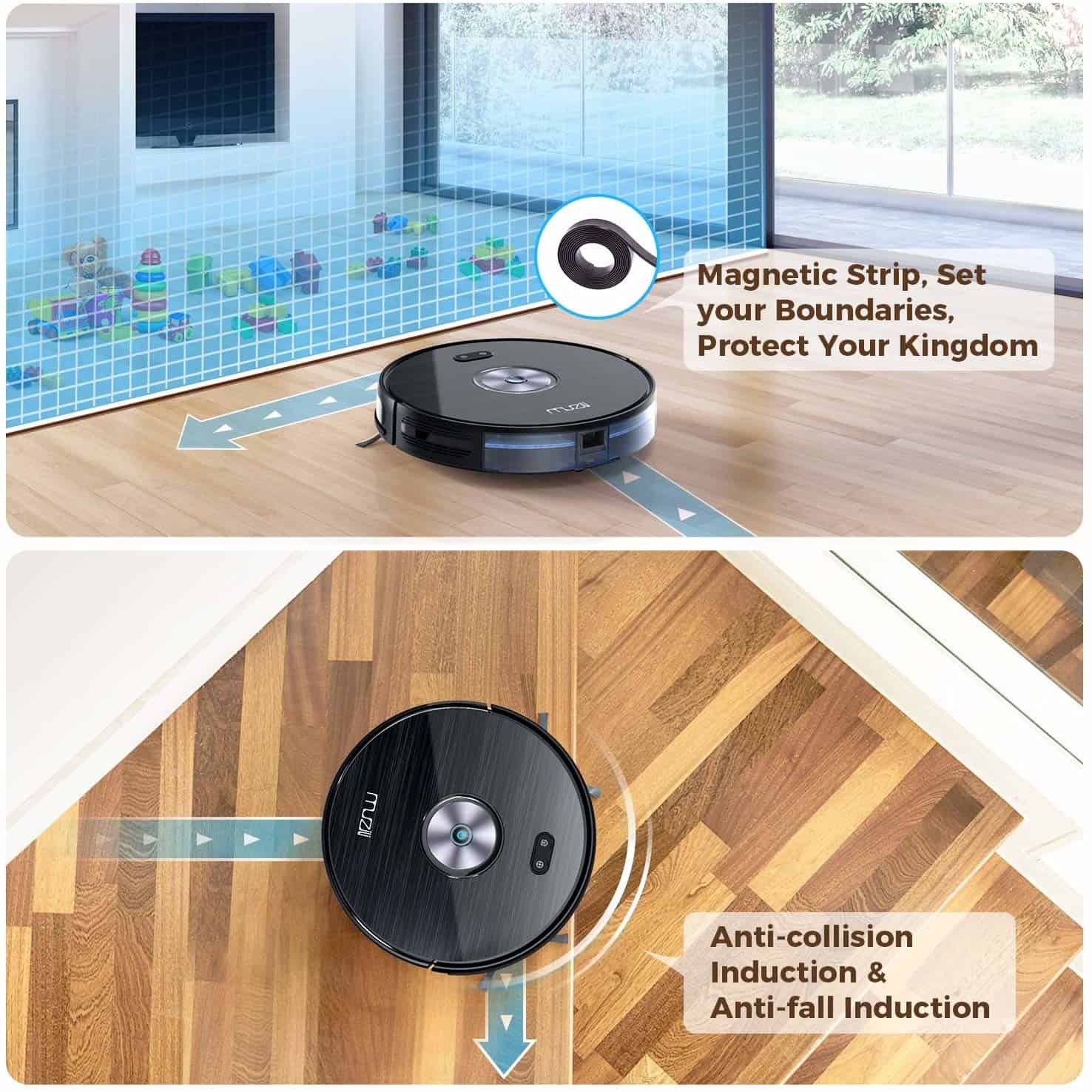 Aspirateur robot Muzili G9070 notre test et avis guiderobots.fr